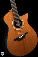 Gage Halland DC-H - Lost Tunnel Redwood & African Blackwood Acoustic Guitar