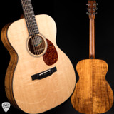 Bourgeois Limited Edition OM Hawaiian Country Boy Touchstone - Bearclaw Sitka Spruce & Koa Acoustic Guitar