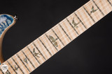 Paul Reed Smith Eddie’s Guitars Wood Library Special Semi-Hollow Figured Maple Neck Electric Guitar in Faded Blue Jean