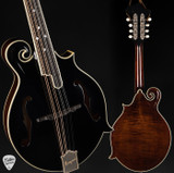 Bourgeois M5-F Black Top - Aged Tone Adirondack Spruce & Aged Tone Maple Mandolin