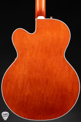 Gretsch Pro Nashville Hollow Body with String-Thru Bigsby, Gold Hardware Orange Stain electric guitar