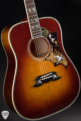 Gibson Custom Shop PSL Doves in Flight Quilt Wildfire Burst Acoustic Guitar