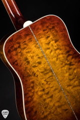 Gibson Custom Shop PSL Doves in Flight Quilt Wildfire Burst Acoustic Guitar