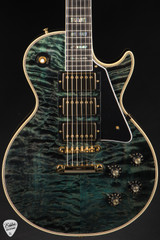 Gibson Custom Shop PSL ’68 Les Paul Custom 3 Pickup/3A Electric Guitar in Nordic Blue 9.8 #404158