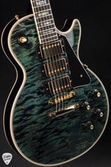 Gibson Custom Shop PSL ’68 Les Paul Custom 3 Pickup/3A Electric Guitar in Nordic Blue 9.2 #404848