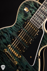 Gibson Custom Shop PSL ’68 Les Paul Custom 3 Pickup/3A Electric Guitar in Nordic Blue 9.2 #404848