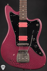 Nash JM63 Electric Guitar in Crackle Pink/Black