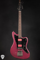 Nash JM63 Electric Guitar in Crackle Pink/Black