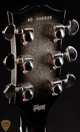 Gibson Custom Shop PSL Les Paul Custom Gloss Silverburst Sparkle Electric Guitar