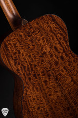Bourgeois OM Deep Body Hog Top - Beeswing Mahogany Acoustic Guitar