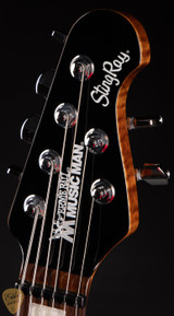 Ernie Ball Music Man BFR StingRay Baritone Oxblood electric guitar