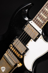 Used Gibson Custom Shop Murphy Lab 1961 Les Paul/SG Standard "CME Spec" Heavy Antique Ebony Heavy Aged w/Maestro Vibrola electric guitar