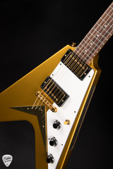 Used – Gibson Custom Shop Original Prototype Flying V Bullion Gold electric guitar