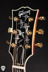 Gibson Custom Shop PSL Doves in Flight Quilt Wildfire Burst 4.13 #22054027 Acoustic Guitar