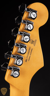 Fender American Ultra II Stratocaster Left Handed Texas Tea Electric Guitar