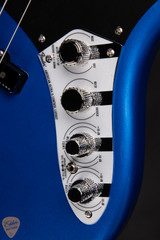 Fender American Ultra II Jazz Bass Noble Blue electric guitar