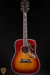 Gibson Custom Shop PSL Doves in Flight Quilt Wildfire Burst Acoustic Guitar