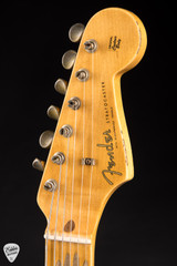Fender Custom Shop Limited Edition 56 Stratocaster Heavy Relic Electric Guitar in Aged Sherwood Green Metallic
