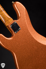 Fender Custom Shop 1964 Precision Bass Journeyman Relic P/J Bass Guitar in Orange Sparkle