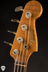 Fender Custom Shop 1964 Jazz Bass Heavy Relic P/J Orange Sparkle bass guitar