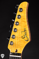 Suhr Modern Roasted Transparent Lemon Yellow electric guitar