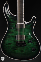 Mayones Regius Core V24 6 Transparent Dirty Green Burst Gloss electric guitar