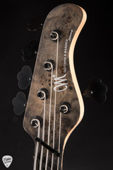 Mayones Jabba Custom EP VF 5 Transparent Black Satin bass guitar