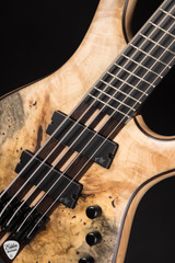 Mayones Viking 5 VF Transparent Natural Satin bass guitar