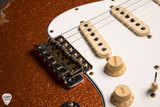 Fender Custom Shop Eddie's Guitars Exclusive Dealer Select Roasted 1963 Stratocaster Heavy Relic Electric Guitar in Orange Sparkle