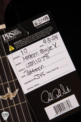 Paul Reed Smith Modern Eagle V Yellow Tiger electric guitar