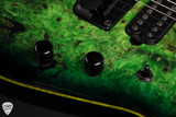 Ernie Ball Music Man Jason Richardson 7-String Cutlass Electric Guitar in Kokiri Green