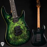 Ernie Ball Music Man Jason Richardson 6-String Cutlass Electric Guitar in Kokiri Green