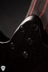 Strandberg Boden J Artisan 7 Koa Natural Green Resin Electric Guitar