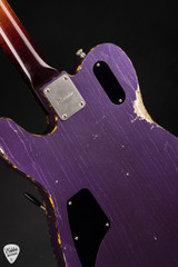 Castedosa Marianna Semi-Hollow Aged Purple Metallic electric guitar