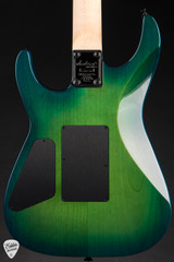 Jackson Custom Shop Masterbuilt USA Dinky Green Blue Burst Electric Guitar