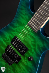Jackson Custom Shop Masterbuilt USA Dinky Green Blue Burst Electric Guitar