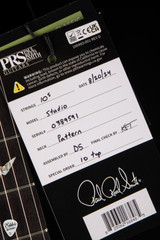 Paul Reed Smith Studio Fire Smokeburst electric guitar