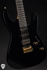 Charvel Custom Shop USA Special Edition DK24 Black Gold Electric Guitar