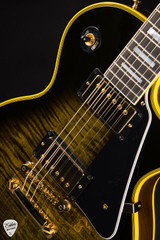 Gibson Custom Shop Made 2 Measure Les Paul Custom Figured Yellow Widow electric guitar