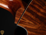 Jeff Jewitt 00-14c – Black Forest Ancient Cypress & Figured Indian Rosewood Acoustic Guitar