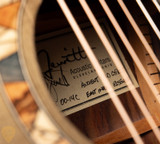 Jeff Jewitt 00-14c – Black Forest Ancient Cypress & Figured Indian Rosewood Acoustic Guitar