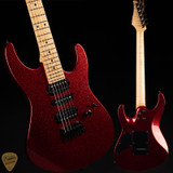 Suhr Eddie’s Guitars Exclusive Roasted Modern Red Sparkle electric guitar