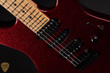 Suhr Eddie’s Guitars Exclusive Roasted Modern Red Sparkle electric guitar
