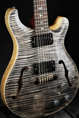 Paul Reed Smith Eddie's Guitars Wood Library Hollowbody II - Charcoal Satin/Brazilian/2018 #260272