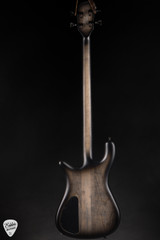 Spector NS-2 4 String Neck Thru Electric Bass in Matte Grey w/Black Burst