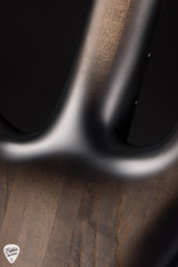 Spector NS-2 4 String Neck Thru Electric Bass in Matte Grey w/Black Burst