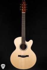 Santa Cruz Fingerstyle Custom - Moon Spruce & Cocobolo Acoustic Guitar