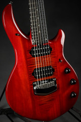 Used - Ernie Ball Music Man Majesty 7 - Red Sunrise #M11743