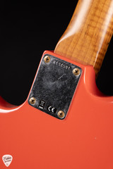 Fender Custom Shop Journeyman Relic® Bass VI tahitian coral electric guitars