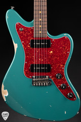 Suhr Eddie’s Guitars Exclusive Roasted Classic JM Antique Sherwood Green Metallic electric guitar